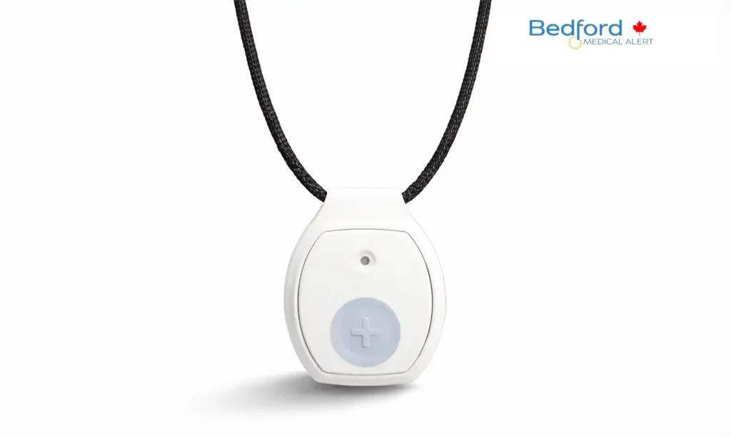 Home Freedom Mini medical alert pendant with emergency call button for senior safety at home in Canada