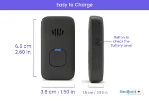 Go Anywhere GPS medical alert pendant with emergency help button by Bedford Medical Alert