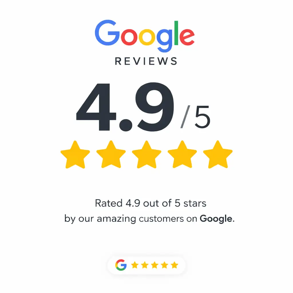 Bedford Medical Alert Canada 4.9 star Google reviews rating from customers